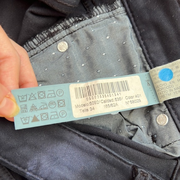 Navy blue Massimo Dutti pants - Picture 5 of 7